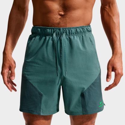Men's Nithtke Pro Training Dri-FIT ADV 6" Shorts - Mineral Slate/Faded Spruce/Green Strike