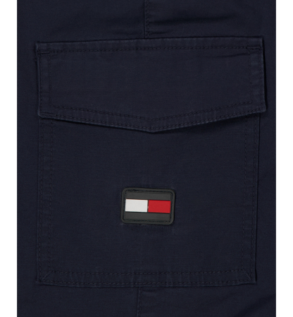 Tommy Hilfiger Boys' 8-20 Drawcord Cargo Pants, Exclusively at Macy's - Navy Blazer