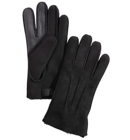 UGG® Men's Sheepskin Tech Gloves - Black