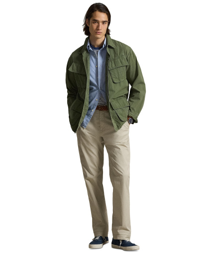 Polo Ralph Lauren Men's Stretch Classic-Fit Chino Pants - Classic Stone