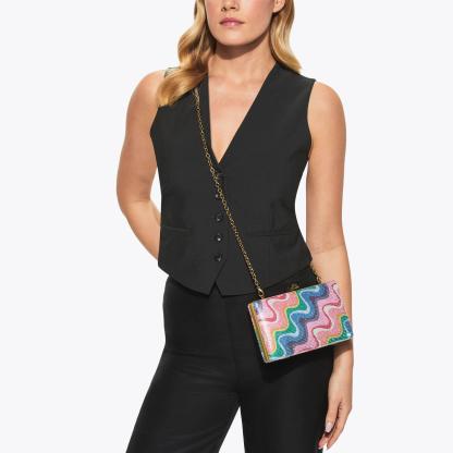 Kurt Geiger London Crystal Kensington Clutch - Multi Colored - view 7
