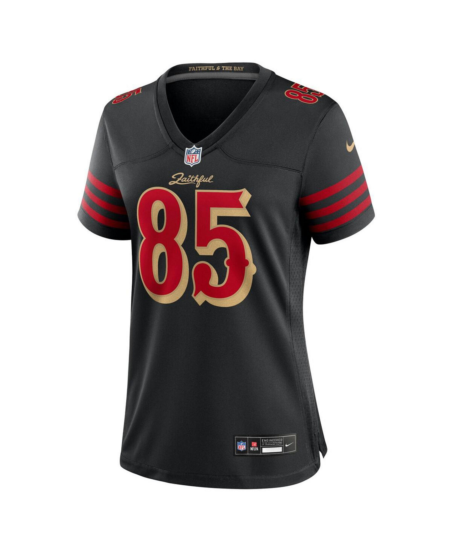 Nike Women's George Kittle Black San Francisco 49ers 2025 Rivalries Collection Game Jersey - Black