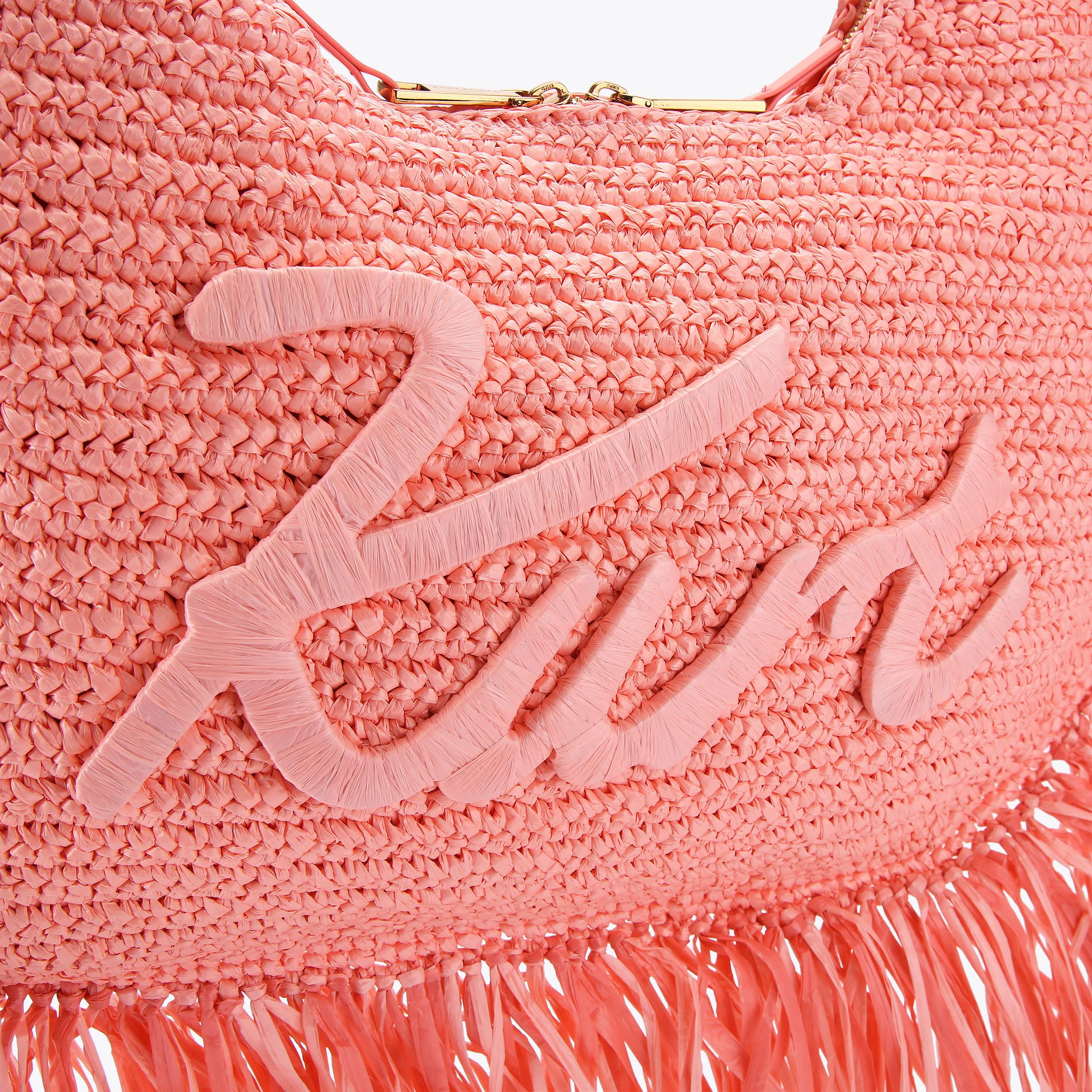 Kurt Geiger London Large Kurt Hobo Fringe Bag - Pink - view 5