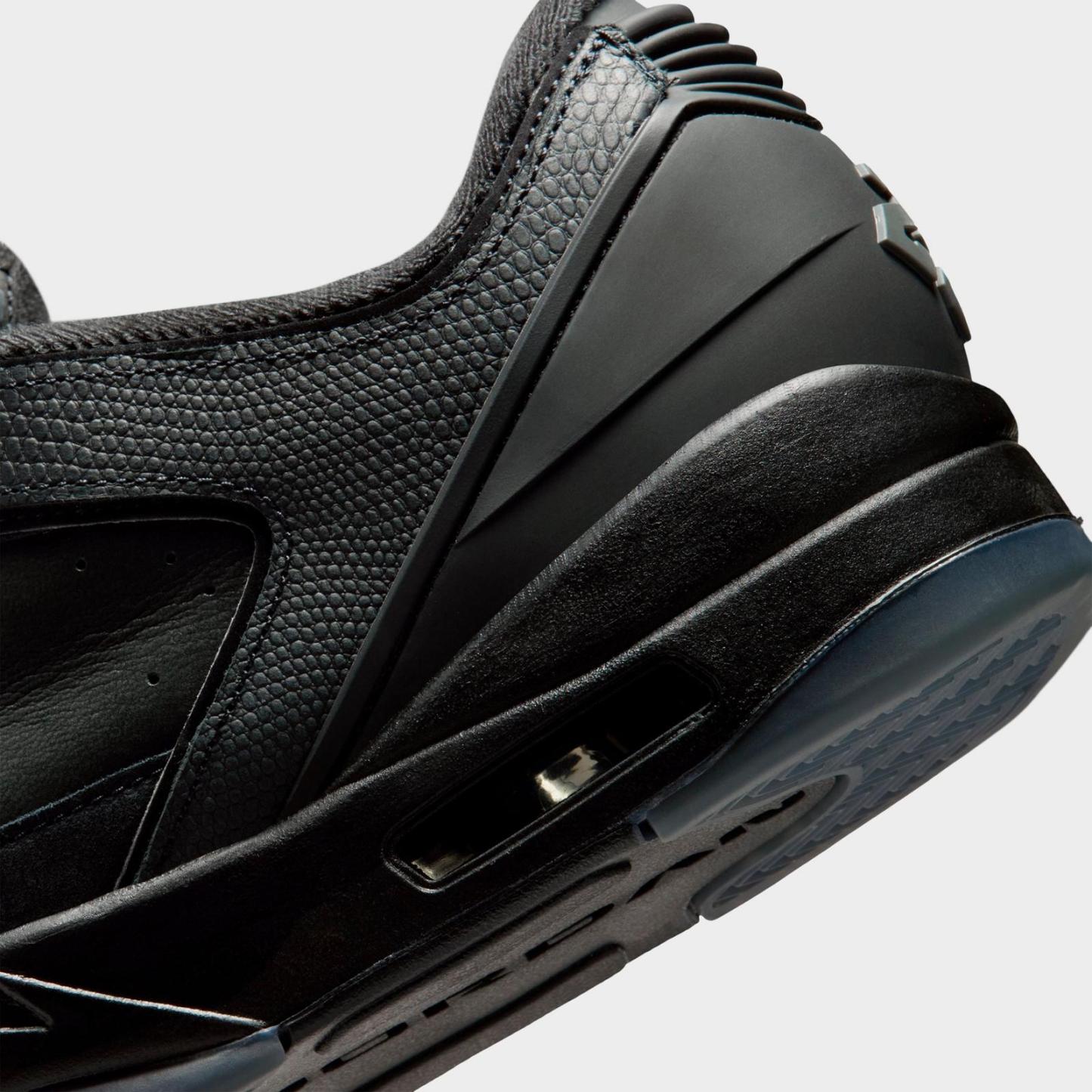 Men's Jordan Sixty Plus Low Casual Shoes - Black/Dark Smoke Grey - view 3