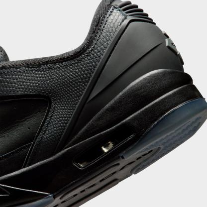 Men's Jordan Sixty Plus Low Casual Shoes - Black/Dark Smoke Grey - view 3