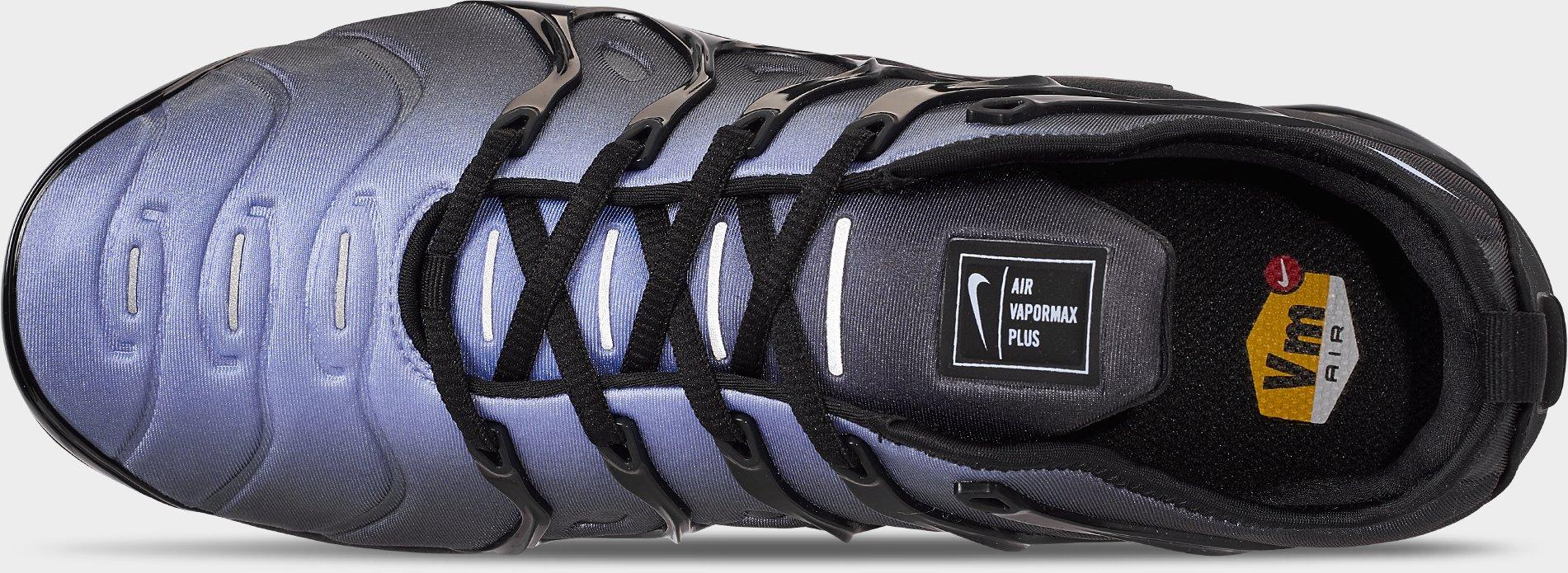 Men's Nithtke Air VaporMax Plus Running Shoes - Part 1 - Black/Aluminum