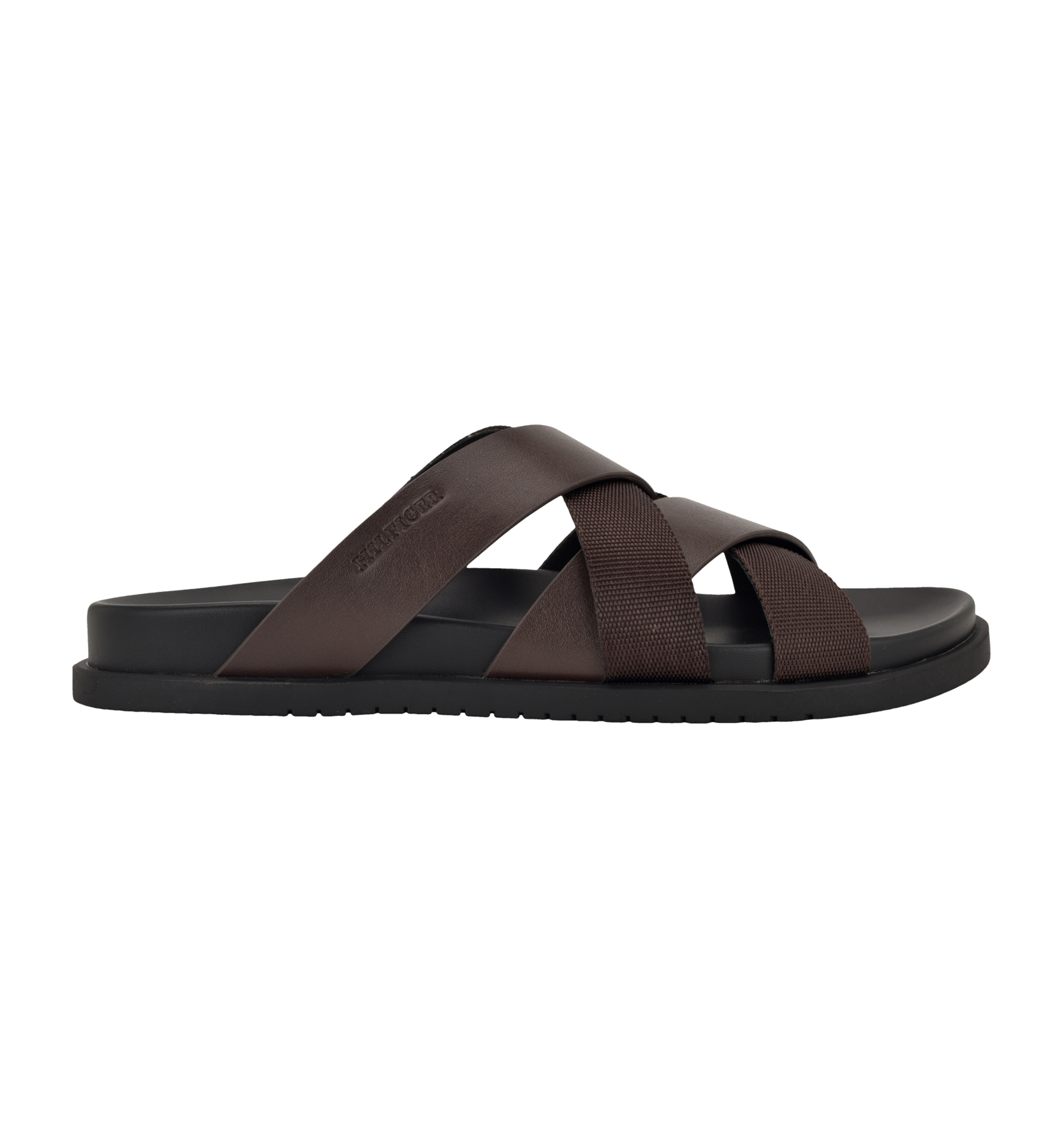 Tommy Hilfiger Men's Bivin2 Slip-On Sandals - Dark Brown