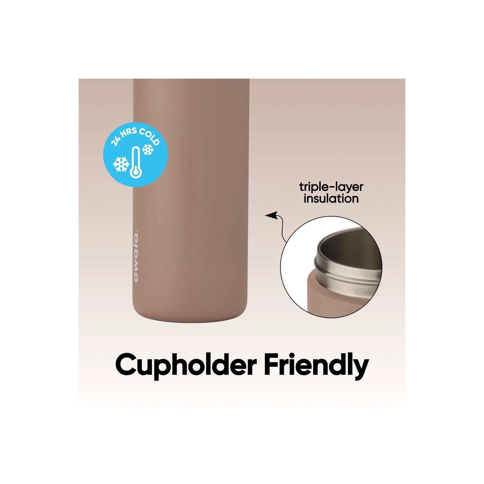 Owala 24 fl oz Stainless Steel Special Edition FreeSip Insulated Water Bottle, 4 of 6