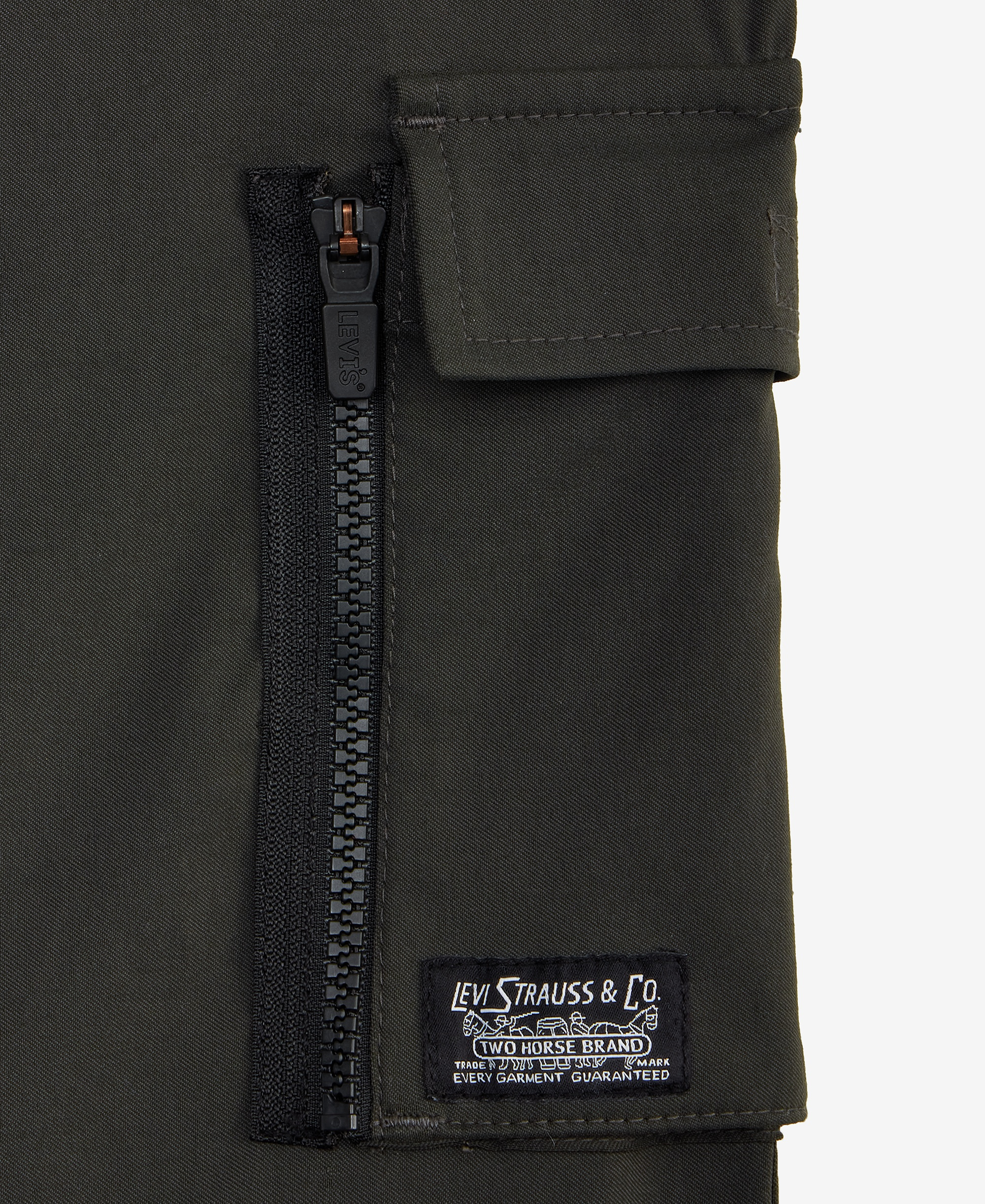 Levi's Big Boys Tech Stretch Cargo Jogger Pants - Pirate Black