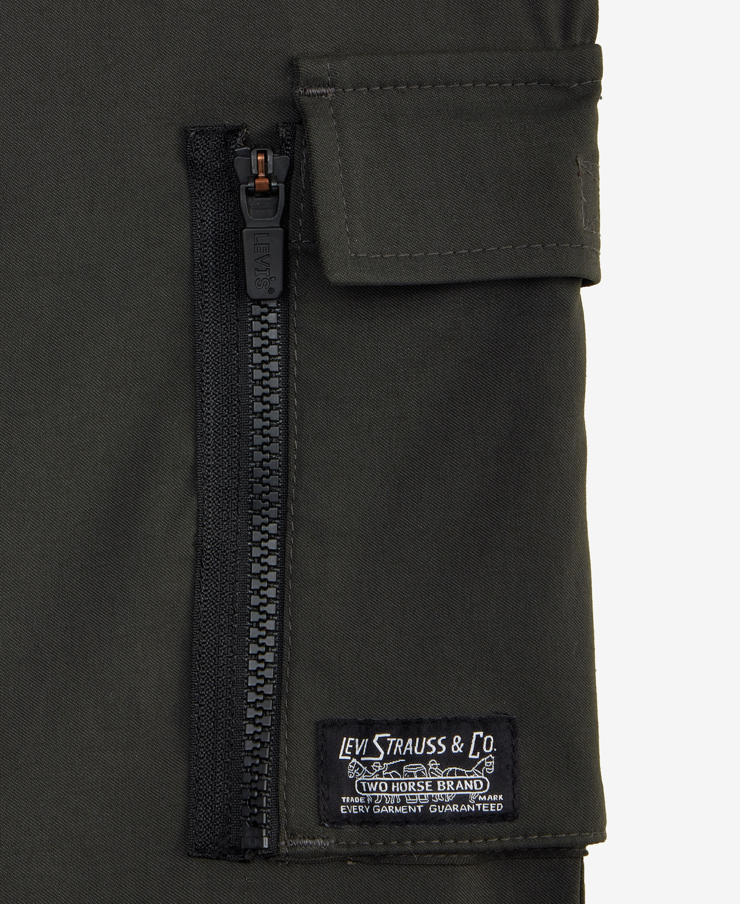 Levi's Big Boys Tech Stretch Cargo Jogger Pants - Pirate Black