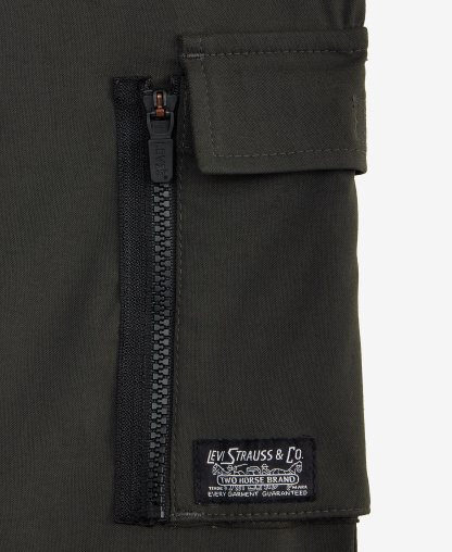 Levi's Big Boys Tech Stretch Cargo Jogger Pants - Pirate Black