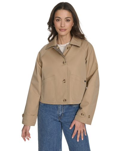 Levi's Women's Reversible Trench Jacket - Khaki