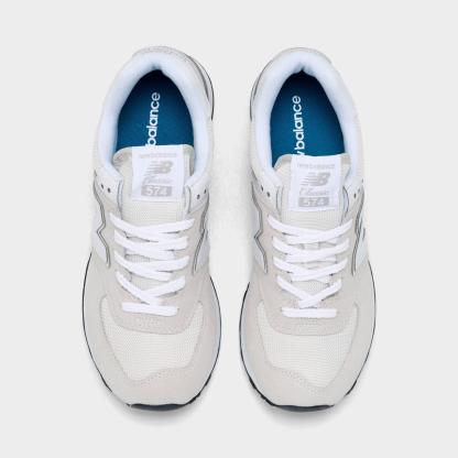 Women's New Balance 574 Casual Shoes - Nimbus Cloud/White - view 5