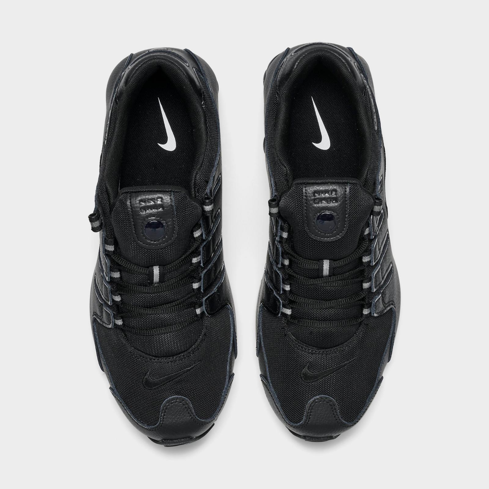Men's Nike Shox NZ Casual Shoes - Black/Black/Black (IQ8263-002)