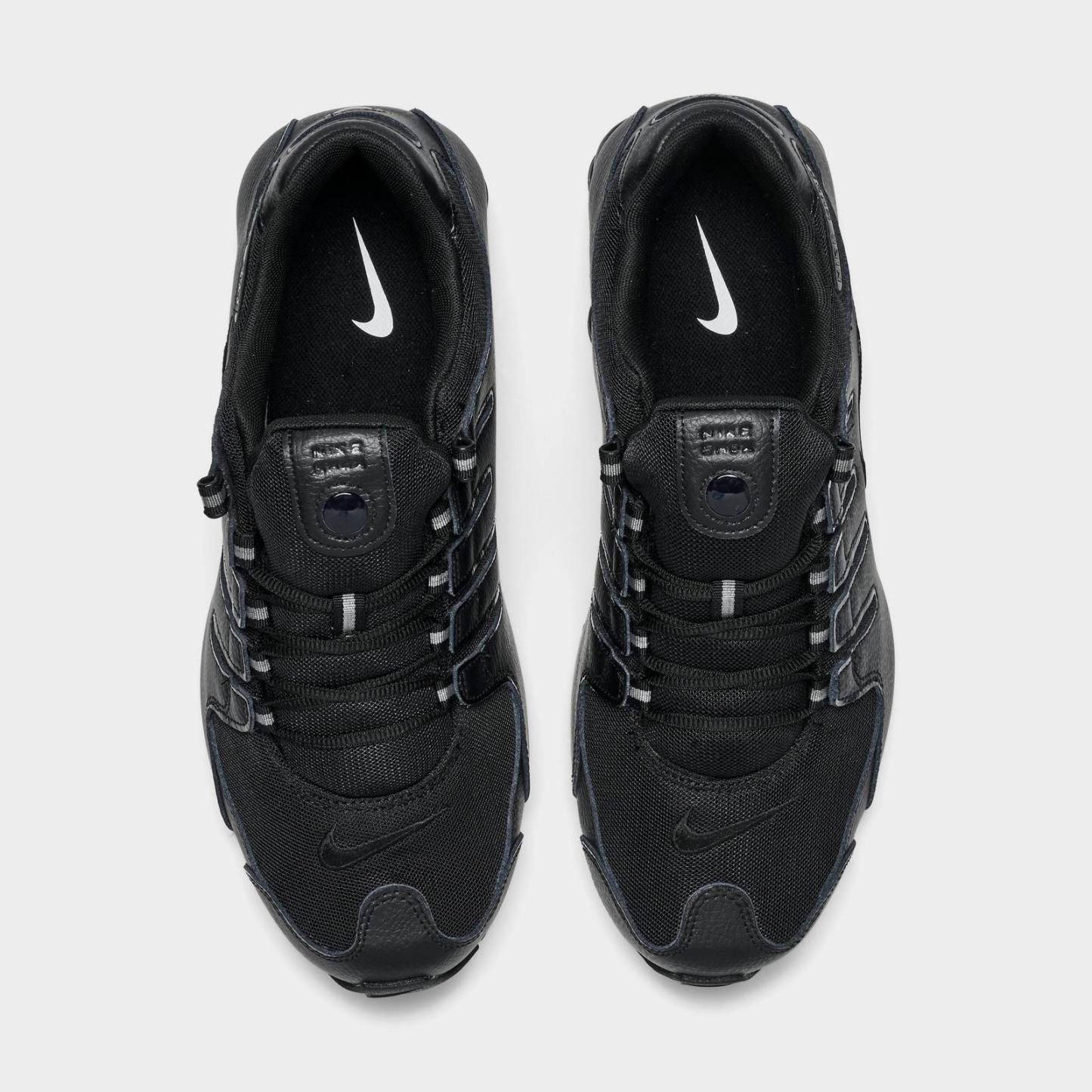 Men's Nike Shox NZ Casual Shoes - Black/Black/Black (IQ8263-002)