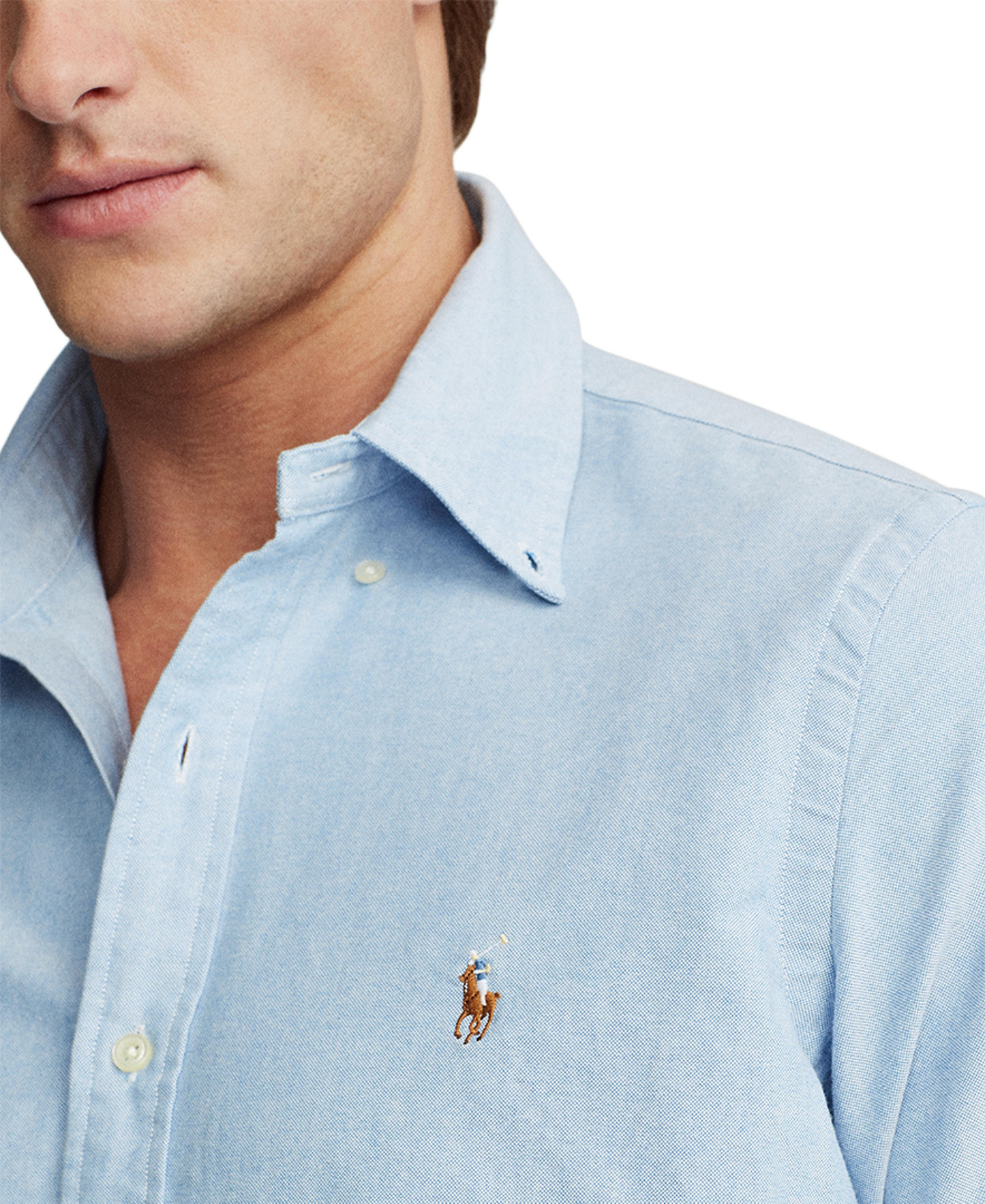 Polo Ralph Lauren Men's Classic-Fit Oxford Shirt - Blue