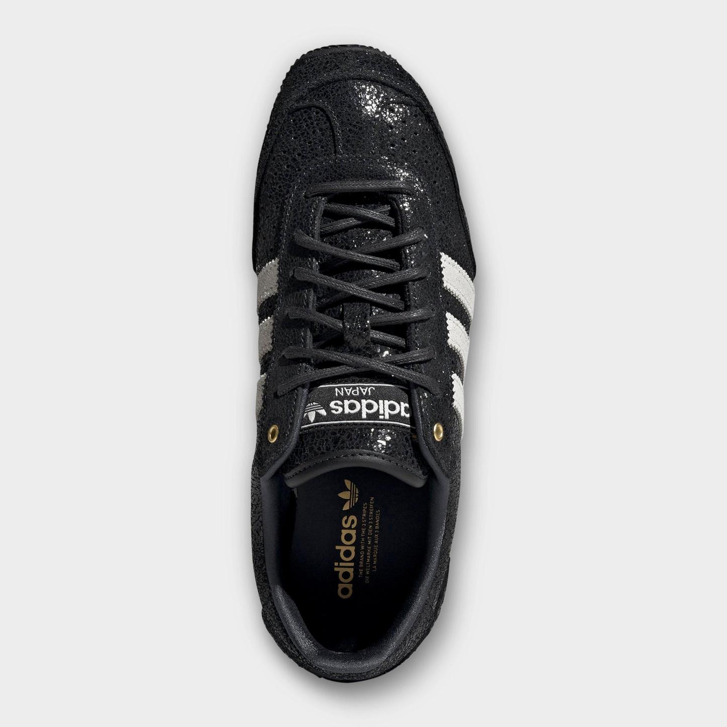Women's adidas Originals Japan Casual Shoes - Part 1 - Core Black/Cloud White/Night Grey - Top view