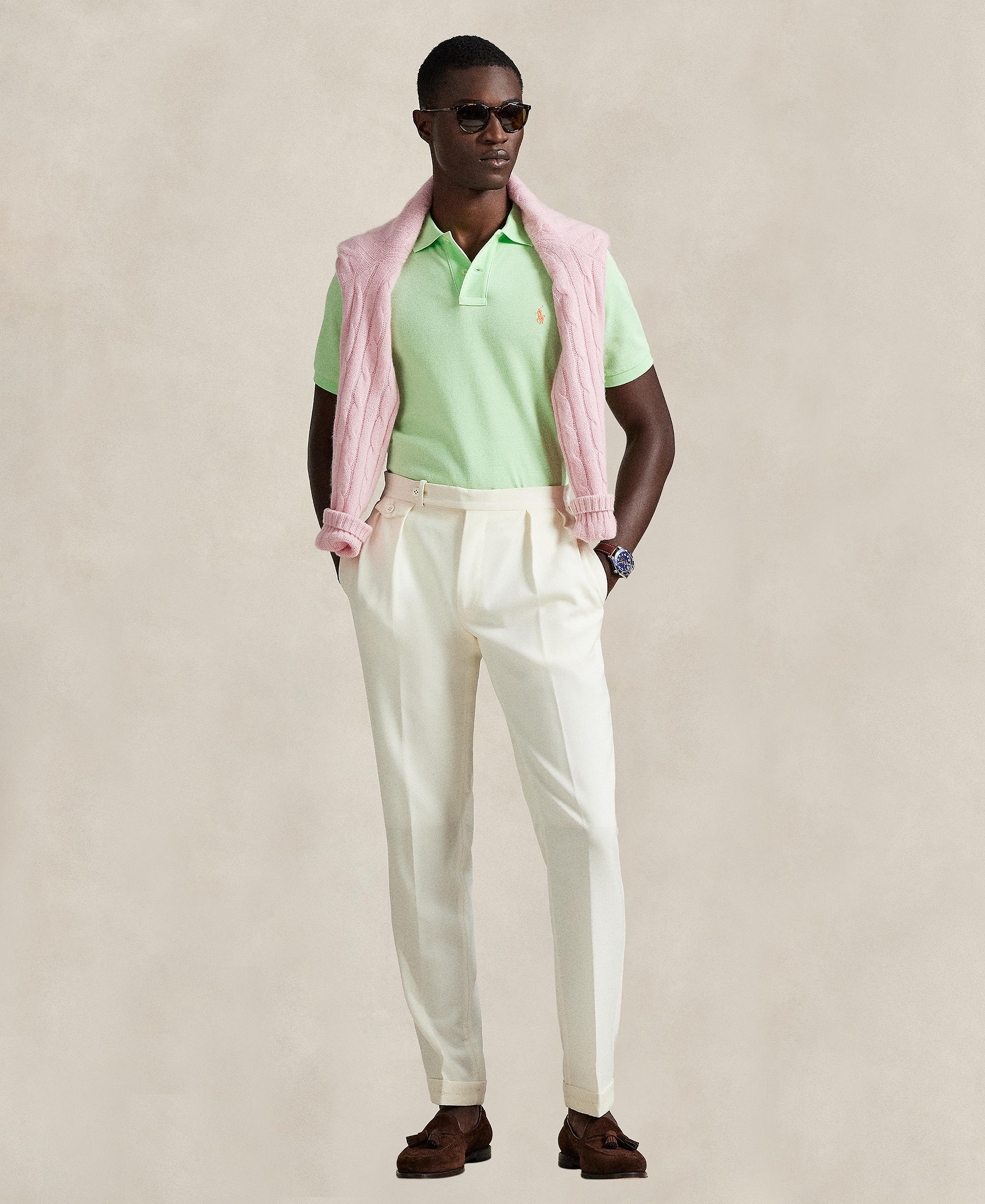 Polo Ralph Lauren Men's Classic-Fit Cotton Polo Shirt - Cruise Lime