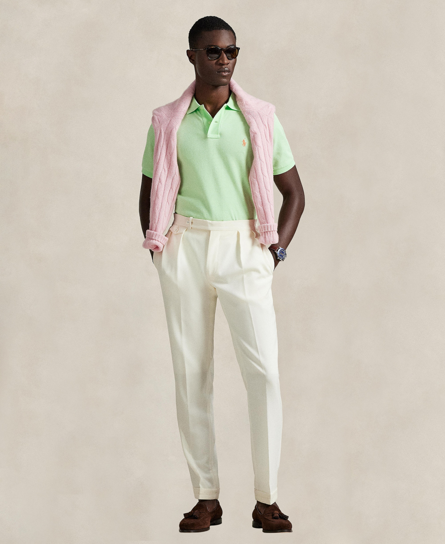 Polo Ralph Lauren Men's Classic-Fit Cotton Polo Shirt - Cruise Lime