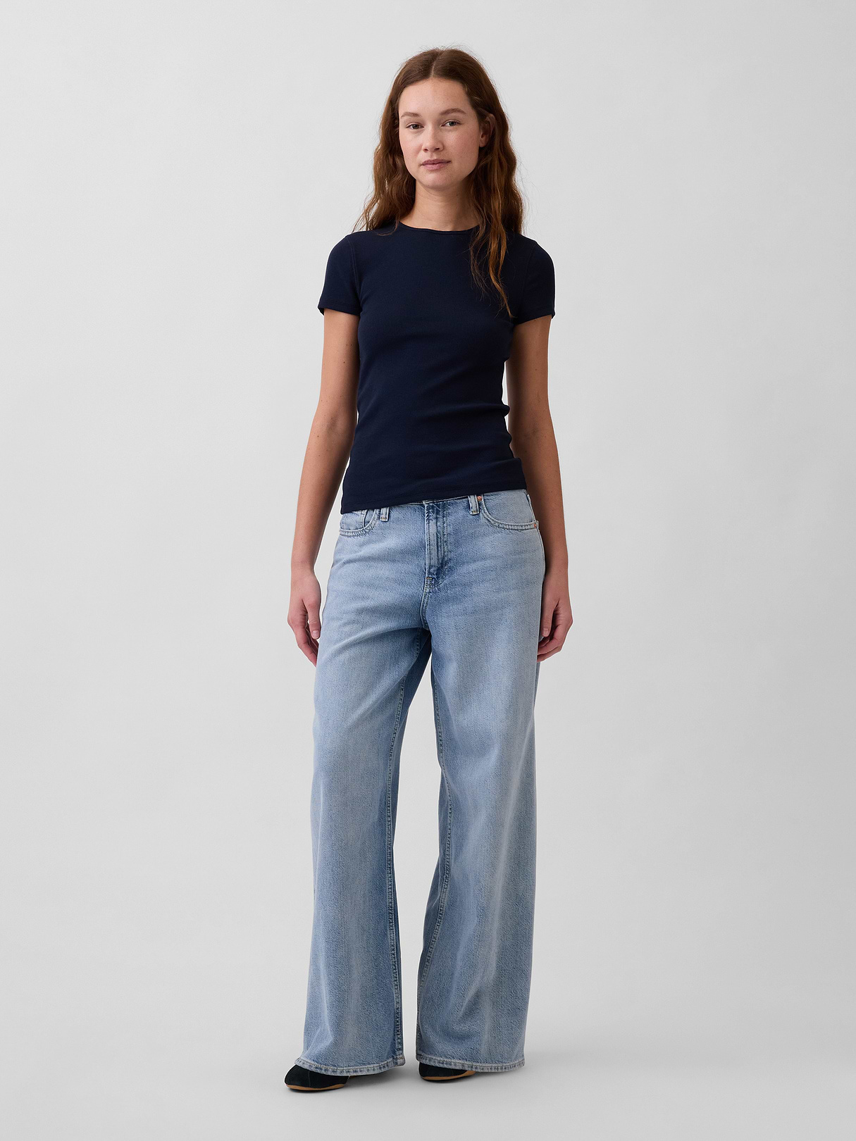 Modern Rib T-Shirt - New classic navy blue