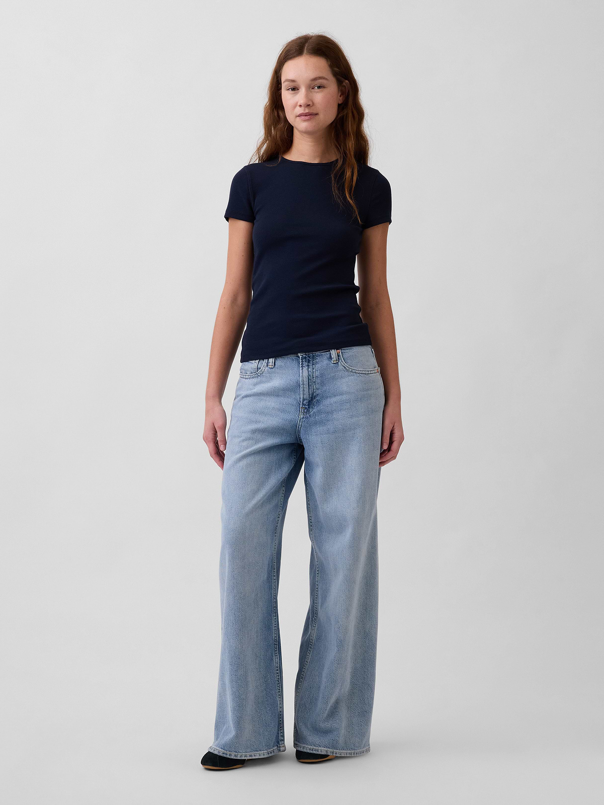 Modern Rib T-Shirt - New classic navy blue