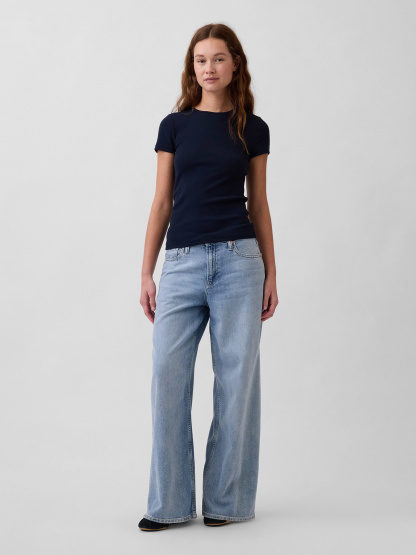 Modern Rib T-Shirt - New classic navy blue