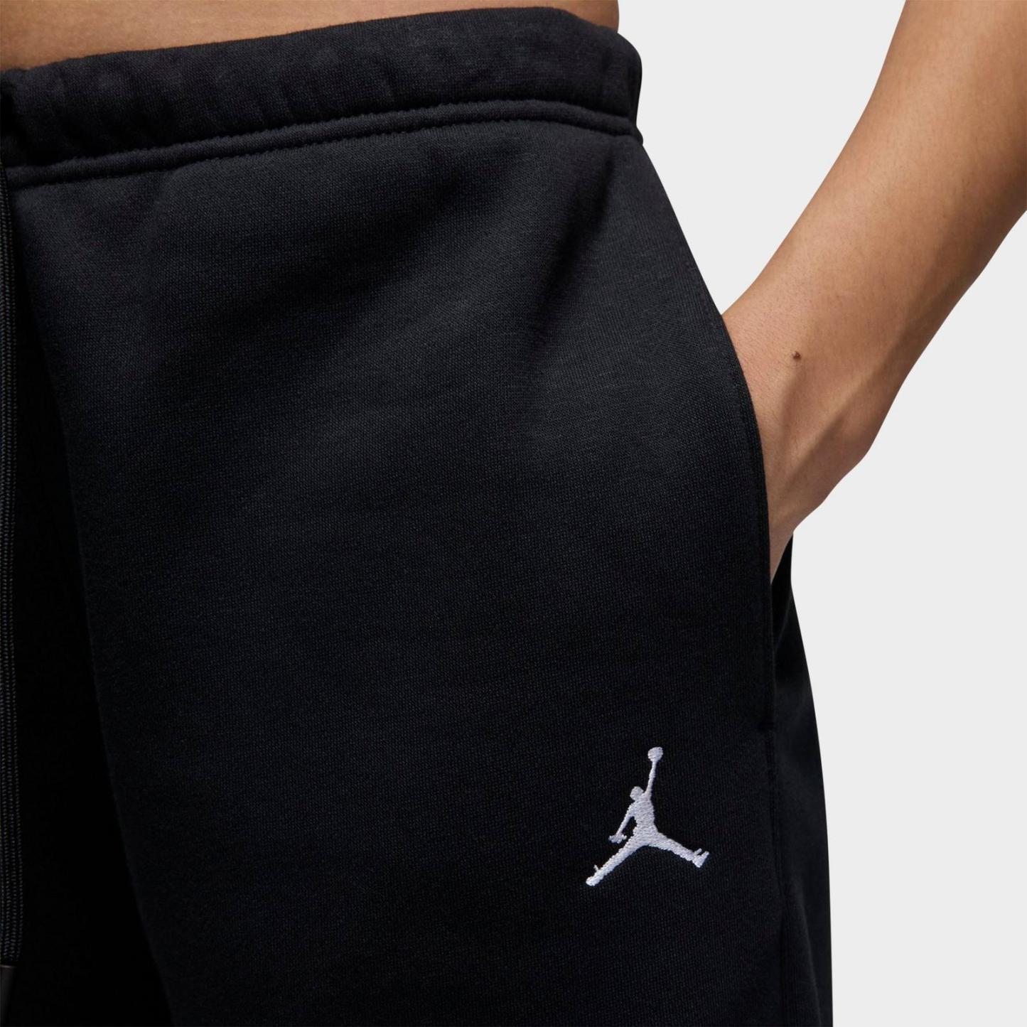 Women's Jordan Brooklyn Fleece Pants - Black/White - view 4