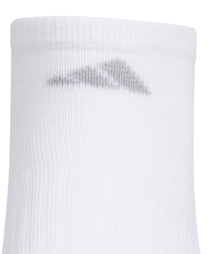 adidas Women's No Show Athletic Cushioned Socks, 6-Pack - White/clear Onix Grey