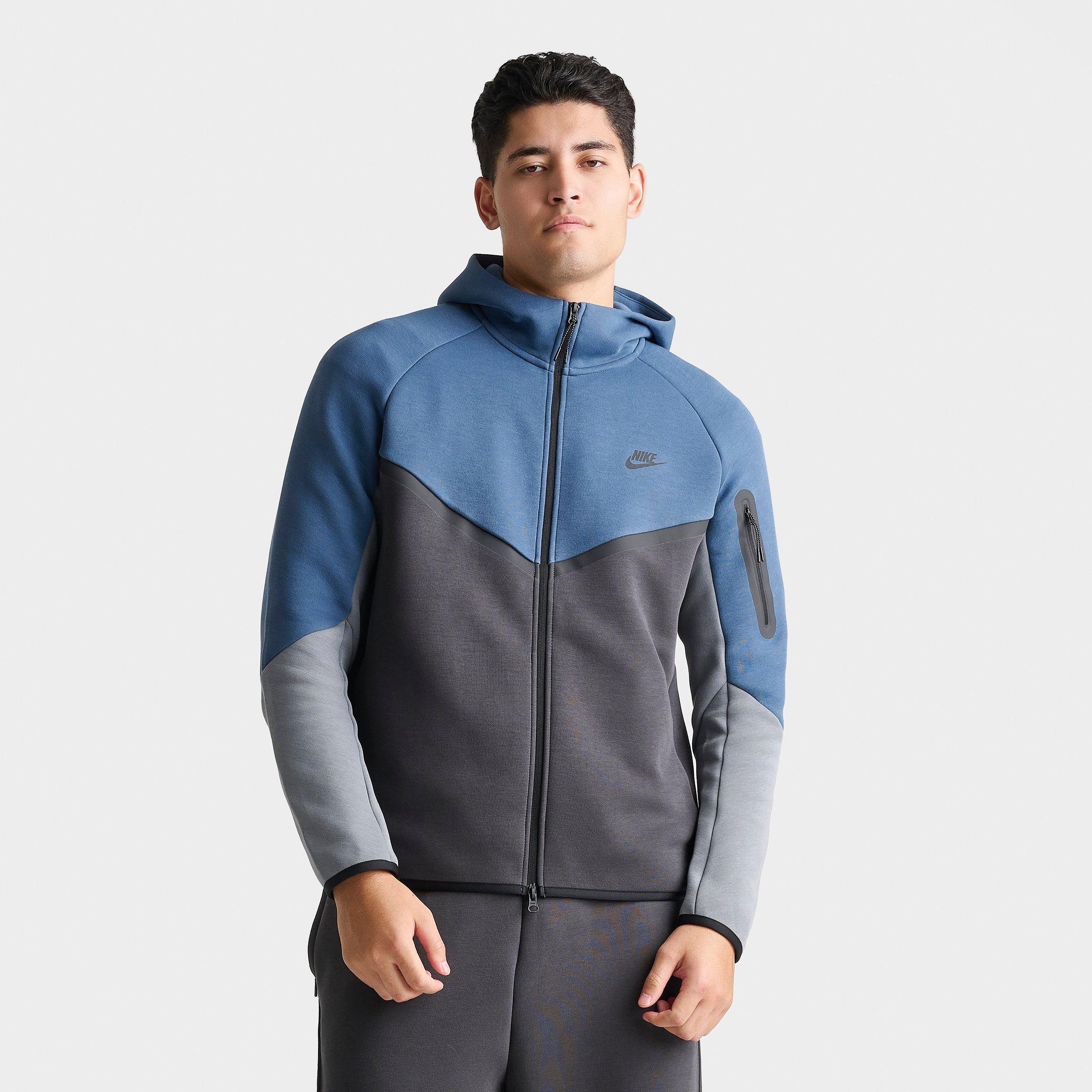 Men's Nithtke Tech Fleece Windrunner Full-Zip Hoodie - Part 1 - New Slate/Anthracite/Cool Grey/Black