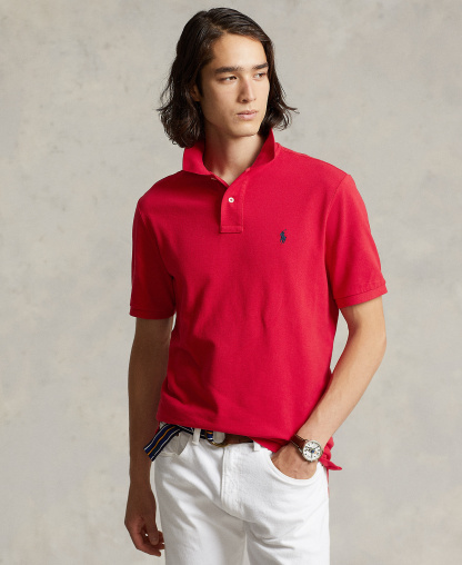 Polo Ralph Lauren Men's & Kid's Cotton Mesh Polo Shirt Collection - Polo Black