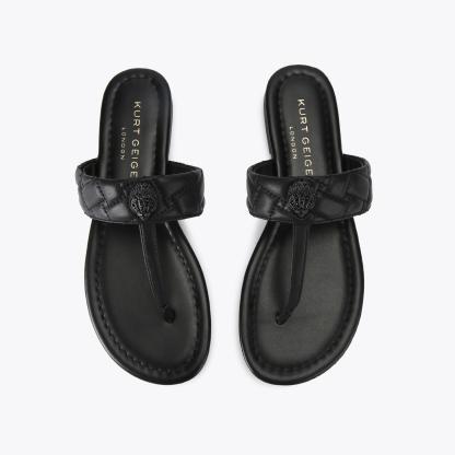 Kurt Geiger London Kensington T-bar Drench - Black - view 3