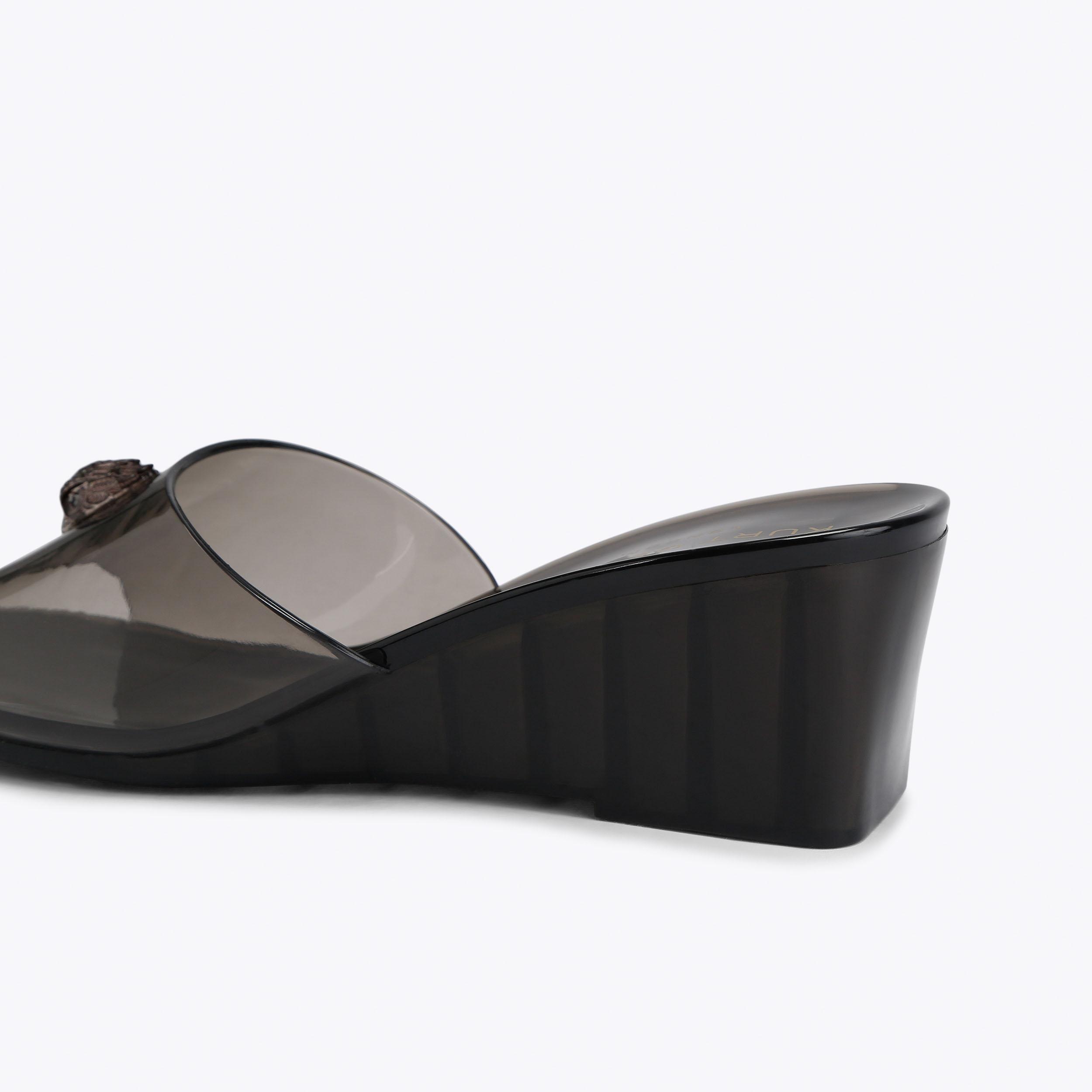 Kurt Geiger London Maddison Wedge Heel - Black - view 4