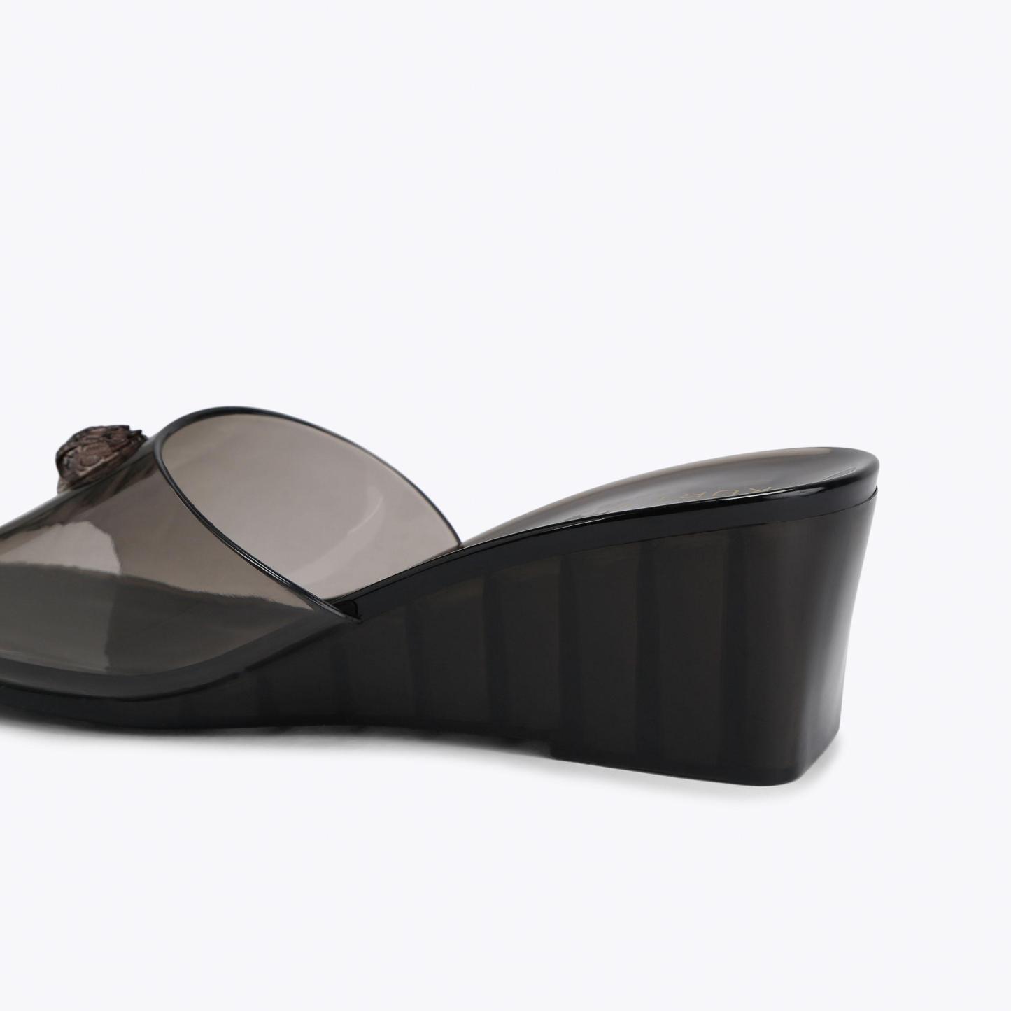 Kurt Geiger London Maddison Wedge Heel - Black - view 4
