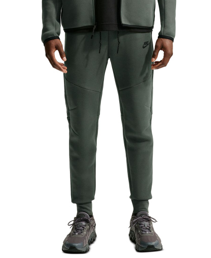 Nike Men's Tech Fleece Drawstring Joggers Pants - Camo Green/Black