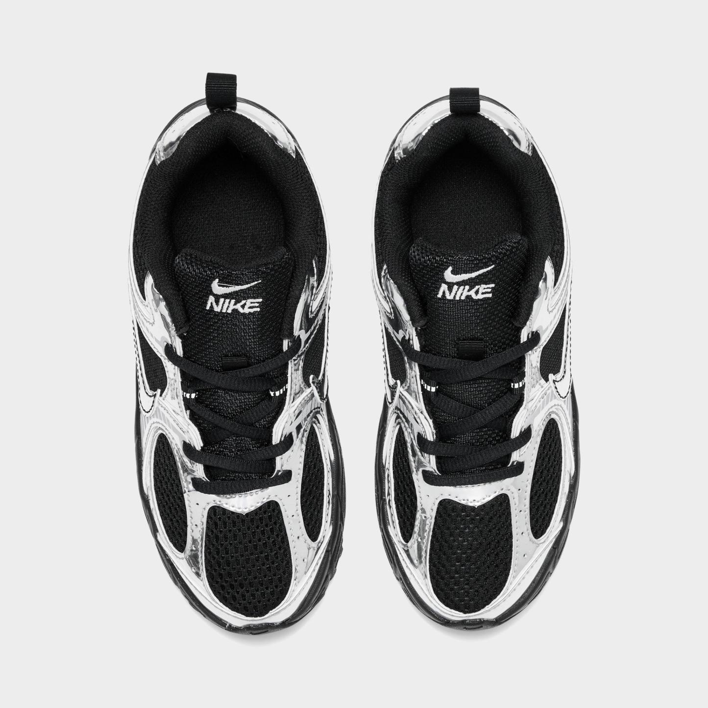 Little Kids' Nithtke V5 RNR Casual Shoes - Black/Metallic Silver - Top view
