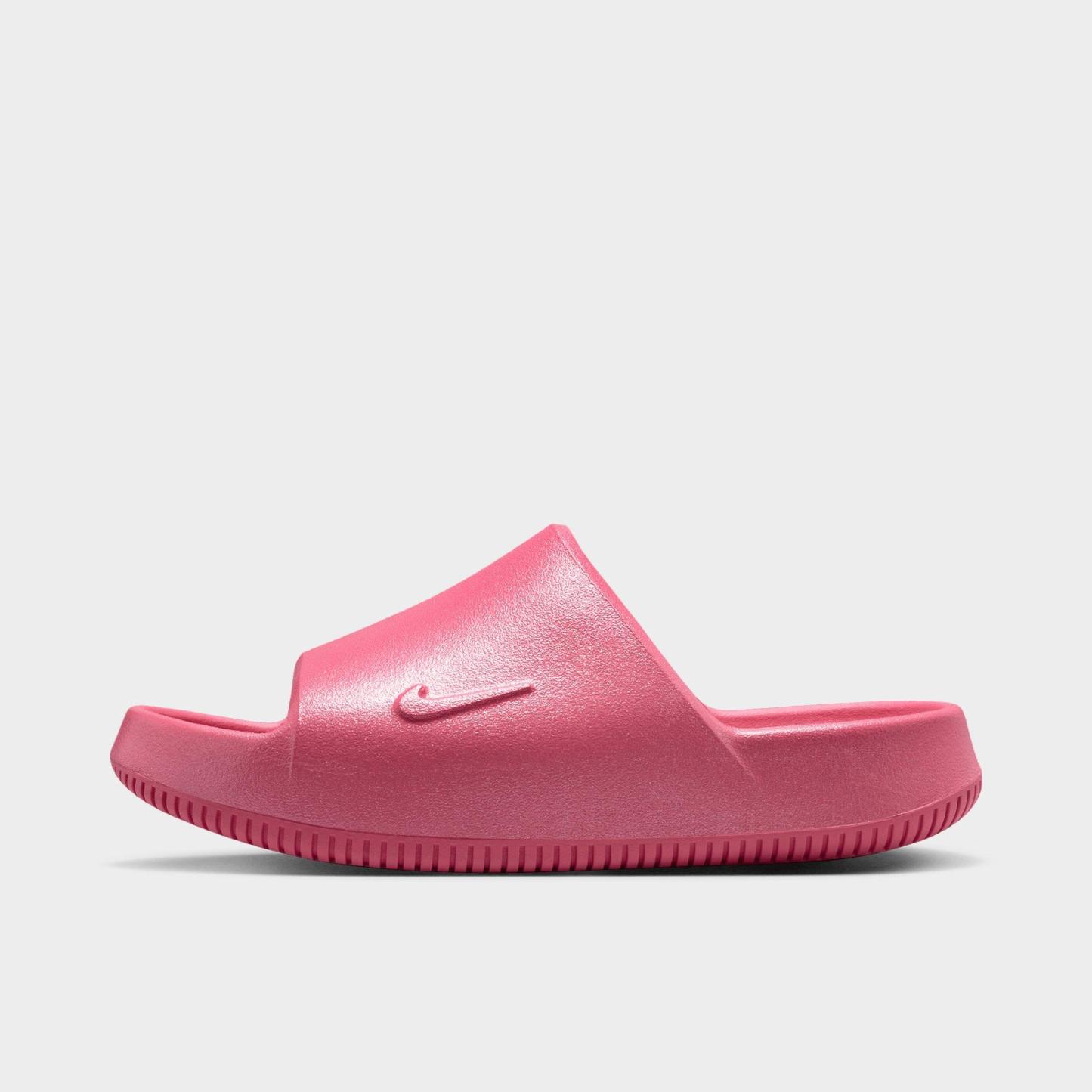 Big Kids' Nithtke Calm 2.0 Slide Sandals - Peony - Left shoe facing left. Outside of the shoe.