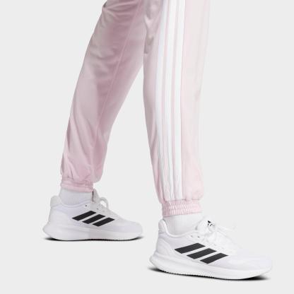 Women's adidas Essentials DAYREADY Tricot Tracksuit Pants - Clear Pink/White