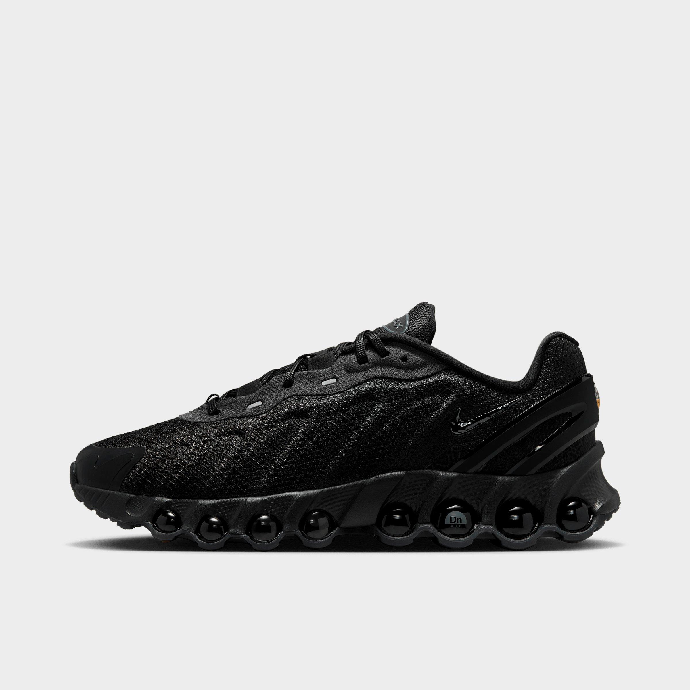 Men's Nithtke Air Max Dn8 Casual Shoes - Black/Black - Left shoe facing left. Outside of the shoe.