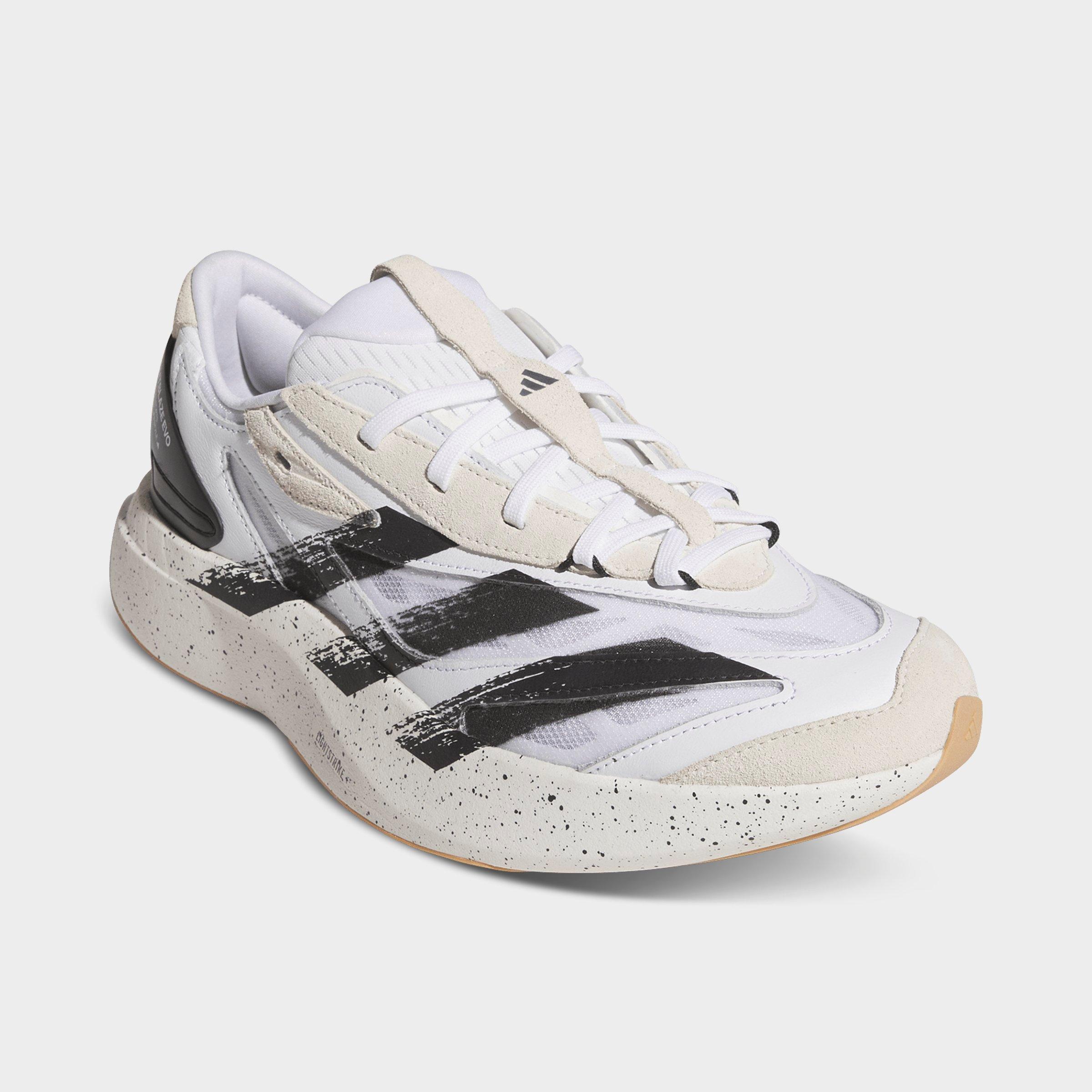 Men's adidas Lightblaze EVO SL Casual Shoes - Clay/Core Black/Off White - Both shoes facing left