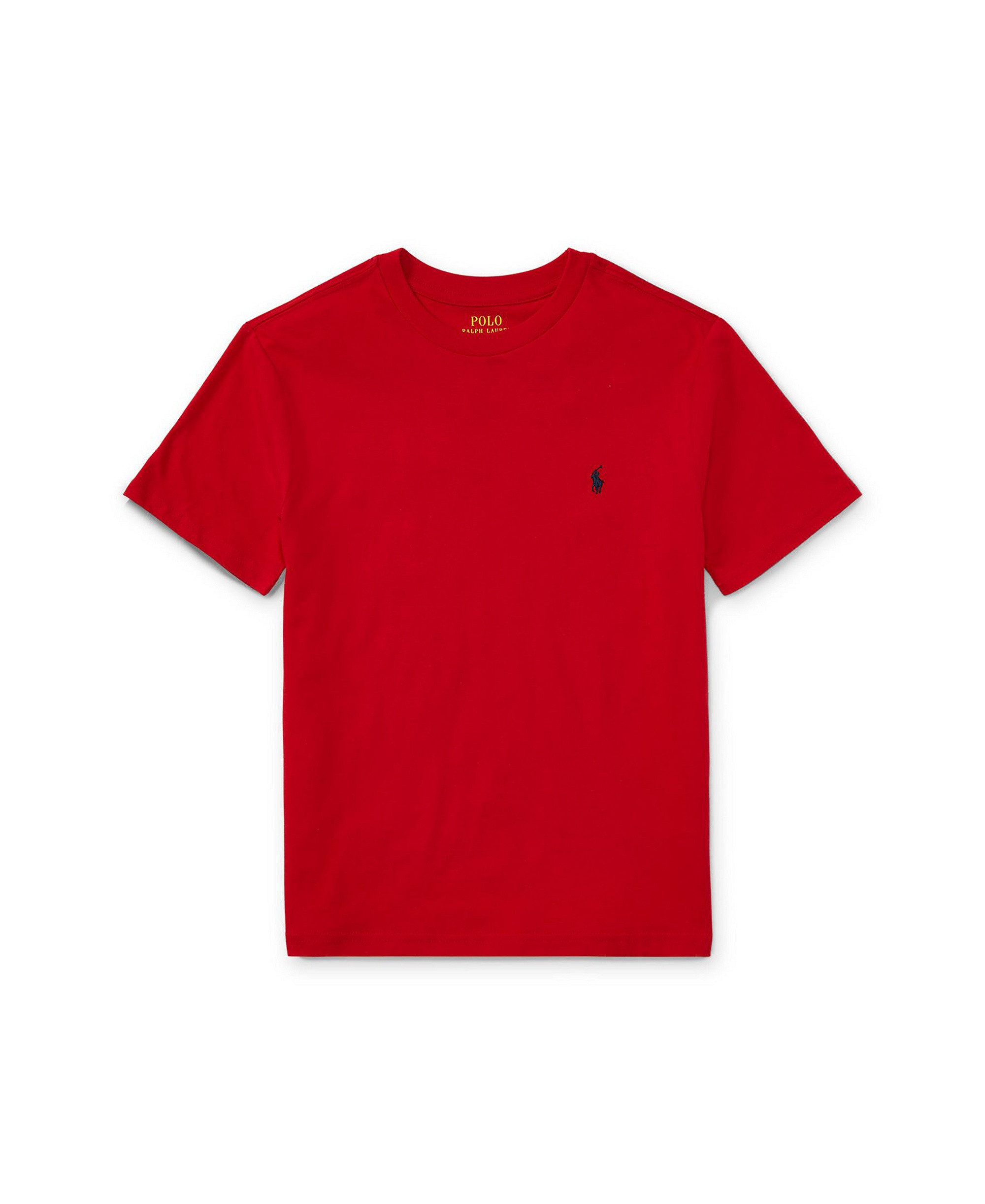 Polo Ralph Lauren Boys' 8-20 Cotton Jersey Crewneck T-Shirt - Rl 2000 Red