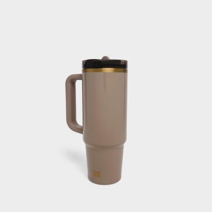 Stanley x Caitlin Clark Quencher ProTour Flip Straw Tumbler (30 oz) - Bedrock Gloss