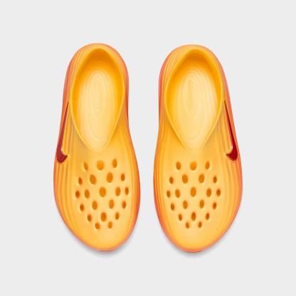 Men's Nithtke ReactX Rejuven8 Recovery Casual Shoes - Part 1 - Topaz Gold/Turf Orange/Light Crimson - Top view