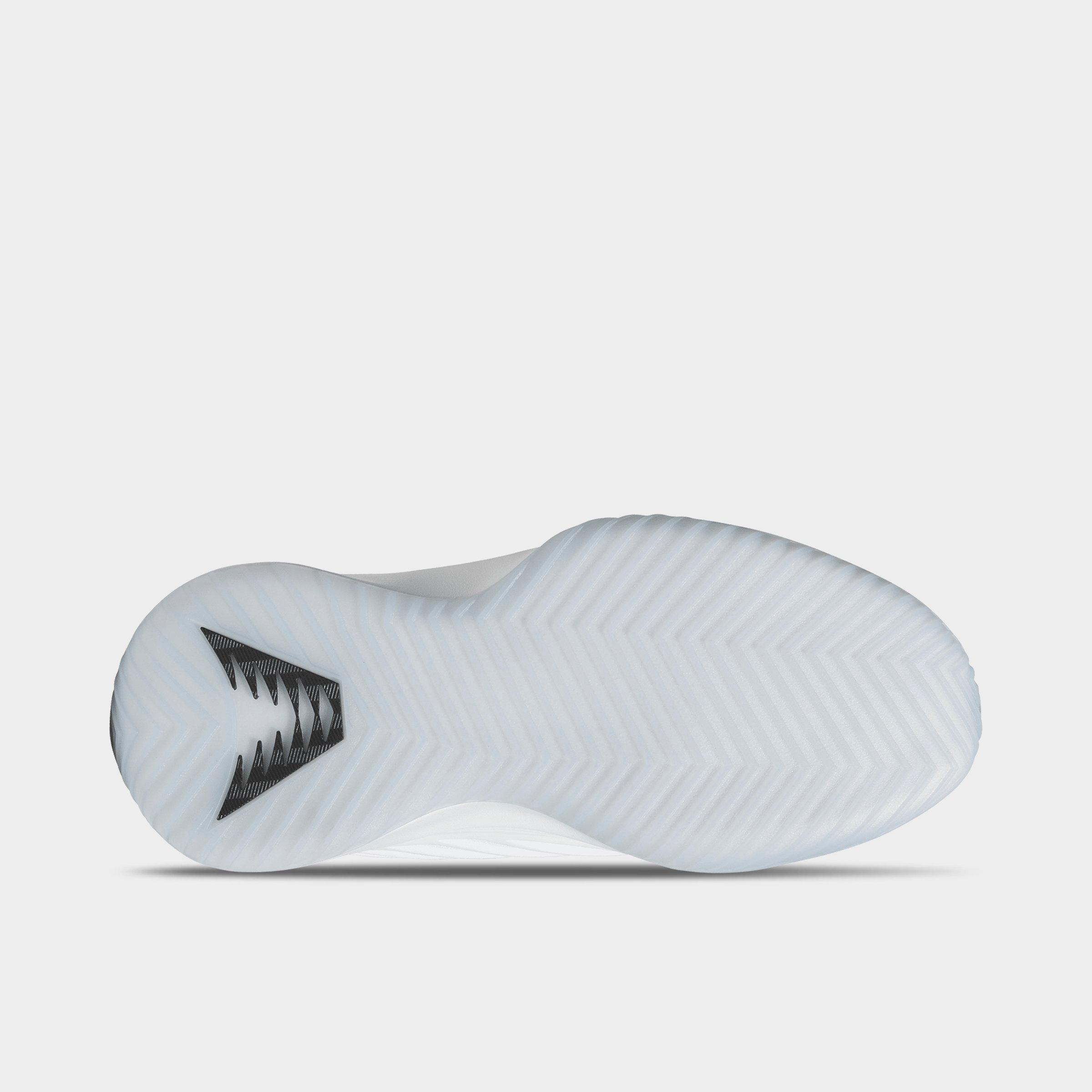 Men's adidas Believe That 1 Basketball Shoes - Cloud White/Core Black/Cloud White - Bottom view