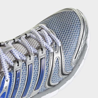 Men's adidas Adistar Control 5 Casual Shoes - Part 1 - Silver Metallic/Hi-Res Blue/Lucid Lemon - Detail shot