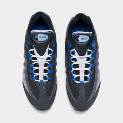 Men's Nithtke Air Max 95 Big Bubble Scorpion Casual Shoes - Part 2 - Anthracite/Blue Spark/Light Graphite - Top view