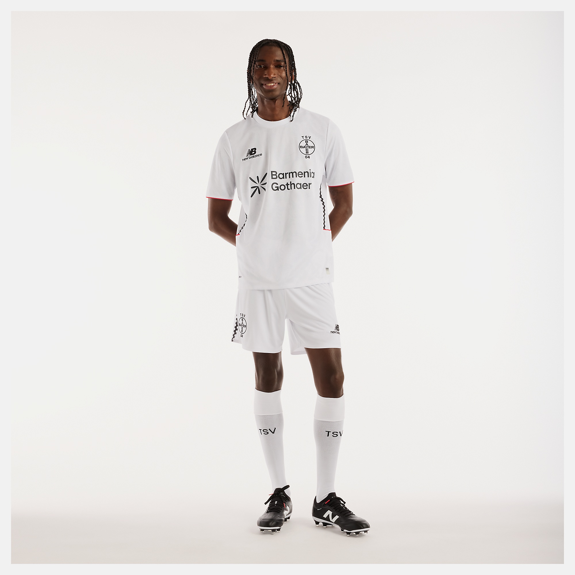 New Balance Bayer 04 26/27 Third Short Sleeve Jersey, MT62B00PTHD