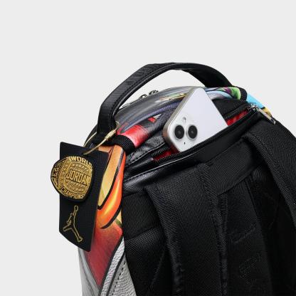 Jordan 6 Rings Sneaker Backpack - Black/Multi - view 6