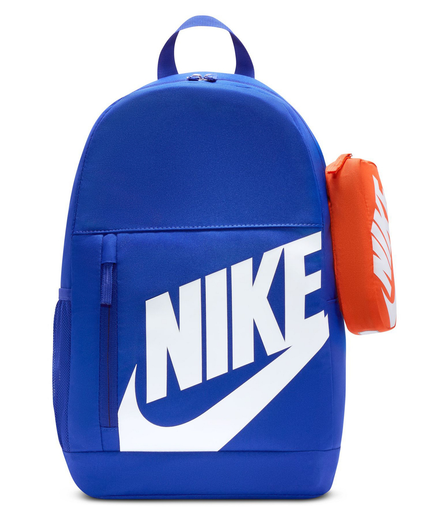 Nike Kids' Elemental Backpack with Pencil Case - Old Royal/orange/white