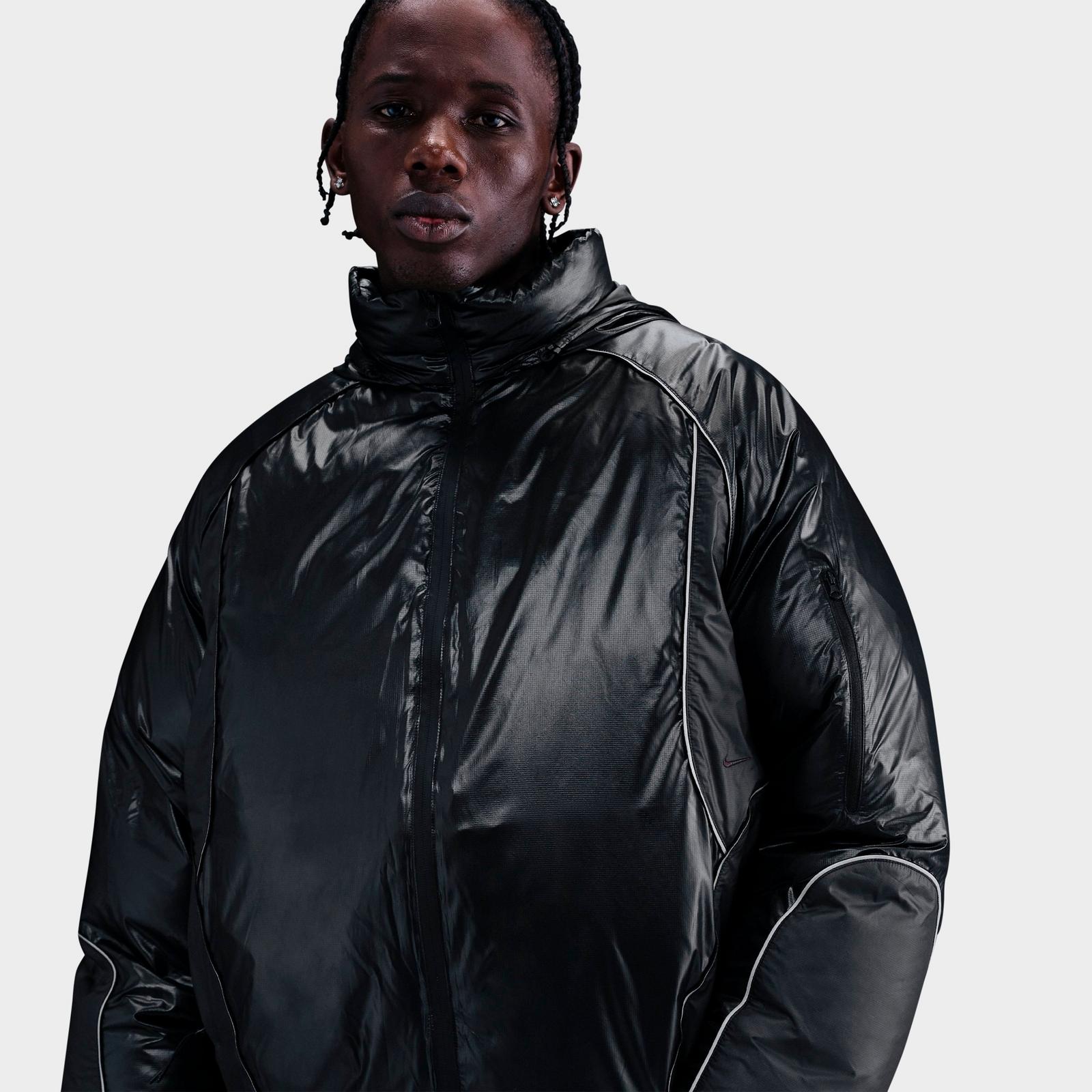 Men's Nike Tech Bubble Jacket - Black/Anthracite/Iron Grey/Black