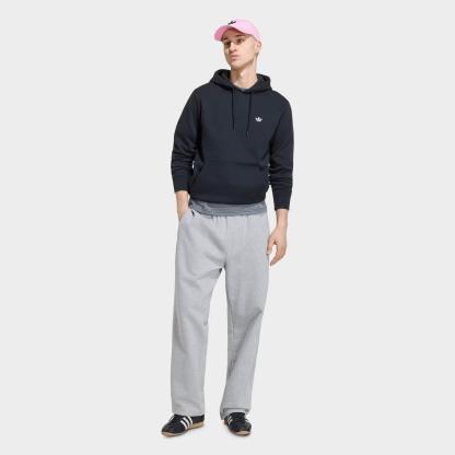Men's adidas Originals Trefoil Essentials Hoodie - Black
